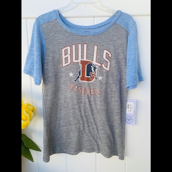 Xlarge NWT short sleeve top Durham bulls baseball - Picture 1 of 7